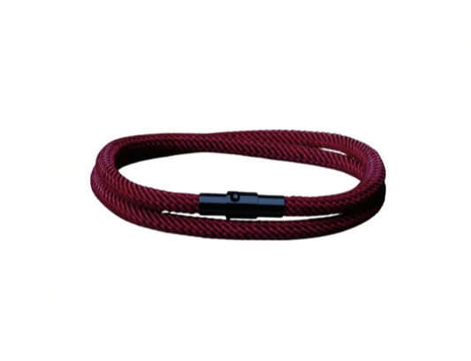 'VANEAU' MINIMALIST BRACELET - WINE