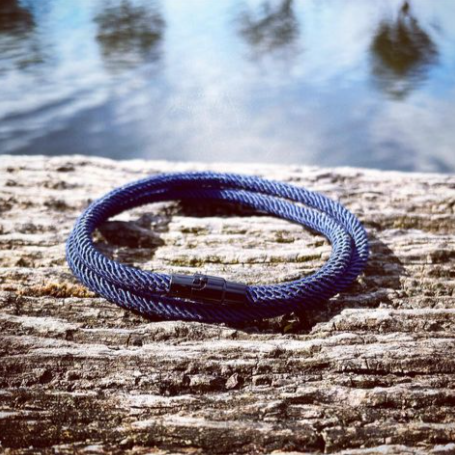 'VANEAU' MINIMALIST BRACELET - NAVY